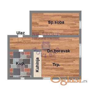 Jednoiposoban stan od 31m2-Karagča!